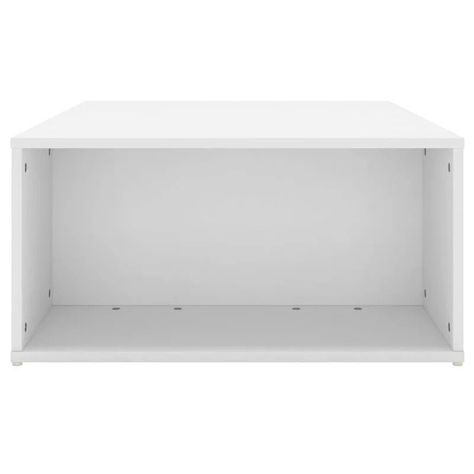 Mesa de Centro Minimalista con Espacios de Almacenamiento 7-2