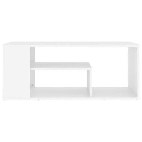 Mesa de Centro Minimalista con Espacios de Almacenamiento 5-5