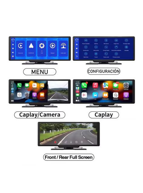 Pantalla Touch Para Auto Con Camara Carplay Android Auto-4