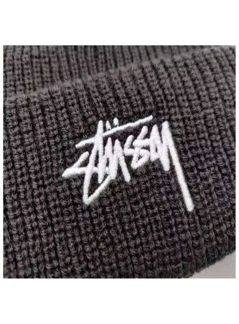 Gorro Stussy Lana Adulto Unisex Negro-2
