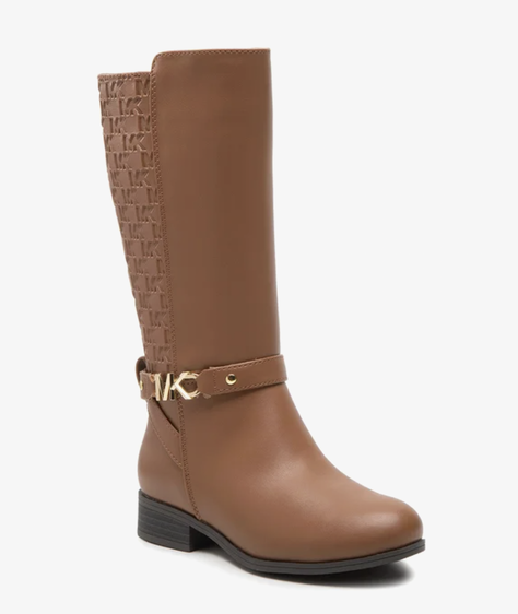 BOTAS MICHAEL KORS PARA NIÑAS CAMEL-1