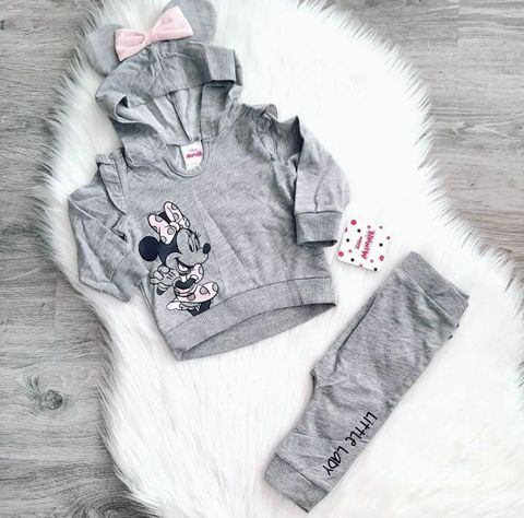CONJUNTO 2 MINNIE BABY DISNEY  TALLA 12 MESES-1