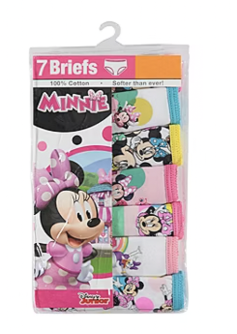 PACK DE 7 CALZONES MINNIE DISNEY-0