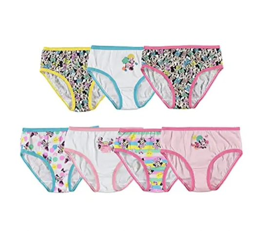 PACK DE 7 CALZONES MINNIE DISNEY-1