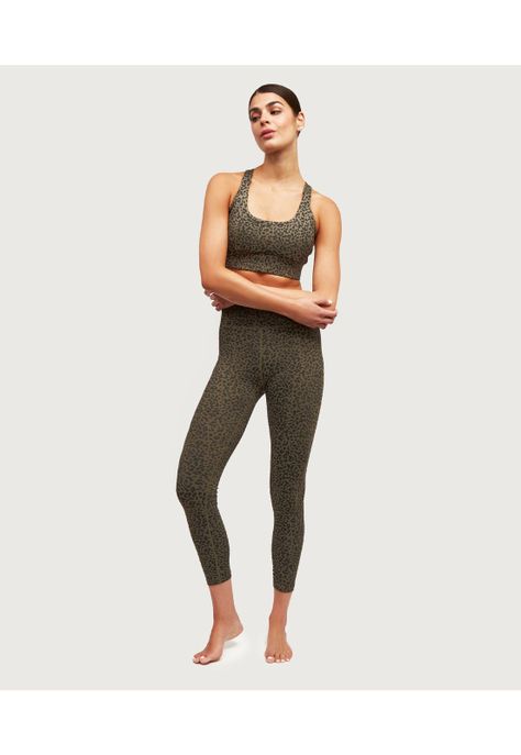 Peto Deportivo Leopard Print Verde-3