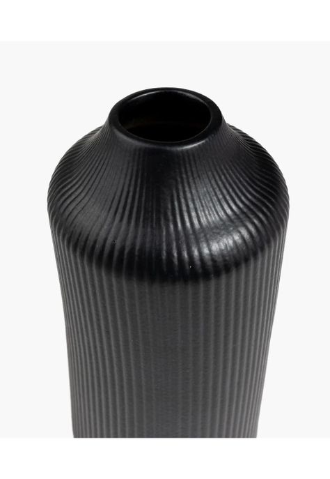 Florero Alto Negro-1
