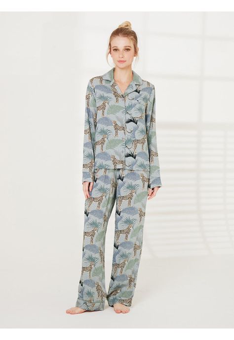Pijama Dreamy Selva Tigres-0