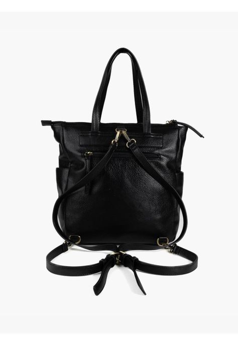 Mochila Efecto Cuero-2