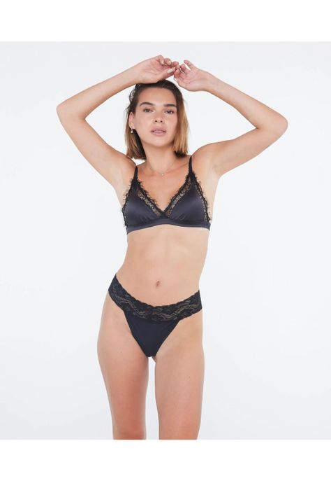Colaless Mujer Dreamy Encaje Negro-1