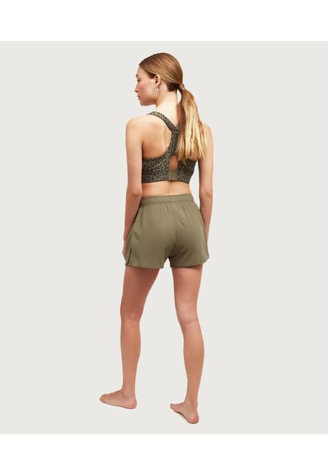 Short Deportivo Unicolor  Verde-4