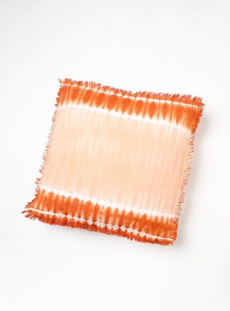 Cojín 45 X 45 Cm Tie Dye Lounge Naranjo-1