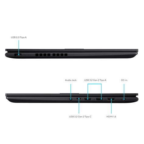 Notebook Asus Vivobook 16 Intel Core I7 12gb Ram 512gb Ssd-1