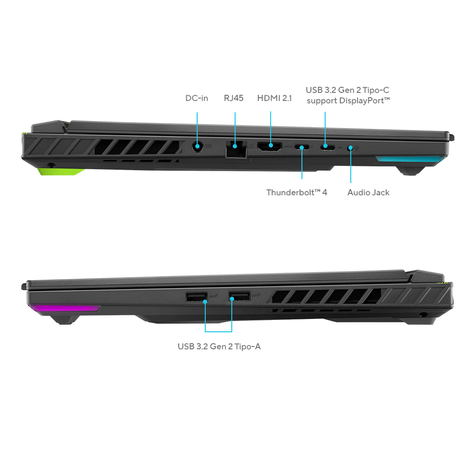 Notebook ROG Strix G16 Intel Core i9 16gb 1tb Ssd 16' RTX4060-2