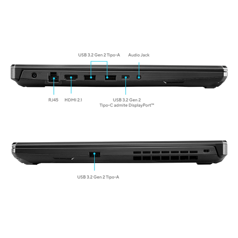 Notebook Asus Tuf Gaming A15 R5 8gb Ram 516gb Ssd RTX2050-1