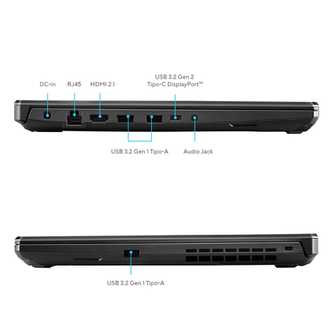 Notebook Asus Tuf Gaming A15 R5 5 8gb Ram 512gb Ssd RTX2050-2
