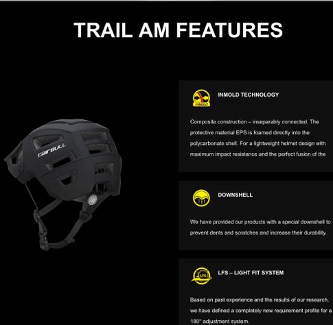 Casco bicicleta mtb Cairbull Trail AM enduro -7