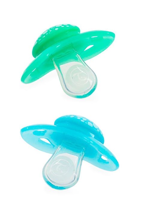 Chupetes Twistshake 0-6m 2 uns Azul verde-1