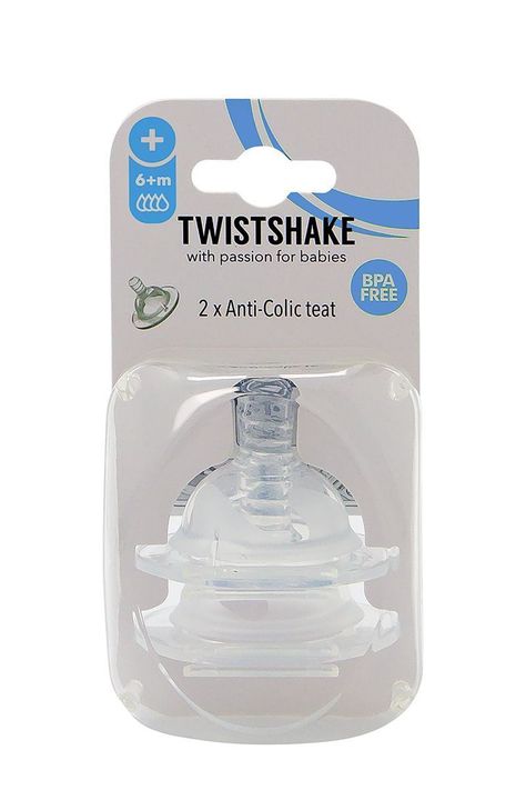 Tetinas Twistshake Anti-Cólico 2 uns Plus 6M-1