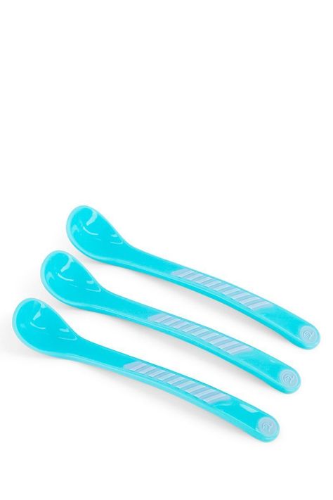 Cuchara de alimentación Twistshake 4+m 3 uns azul-1