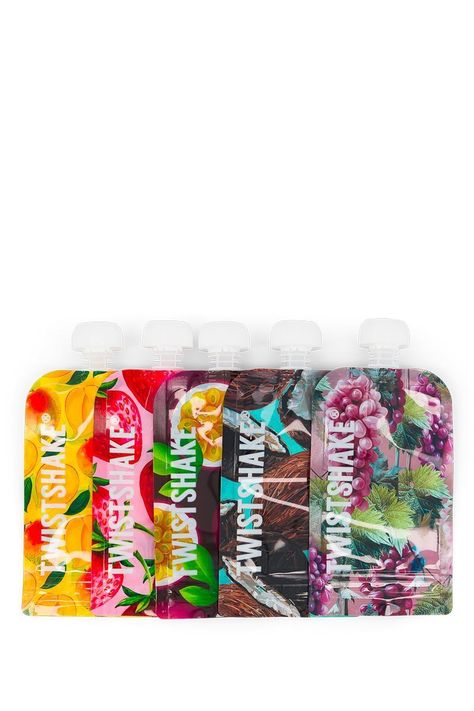 Bolsas Twistshake Squeeze Bags 220ml 5 uns-0