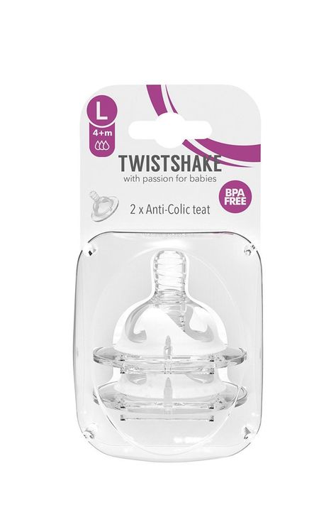 Tetinas Twistshake Anti-Cólico 2 uns L 4 meses-1