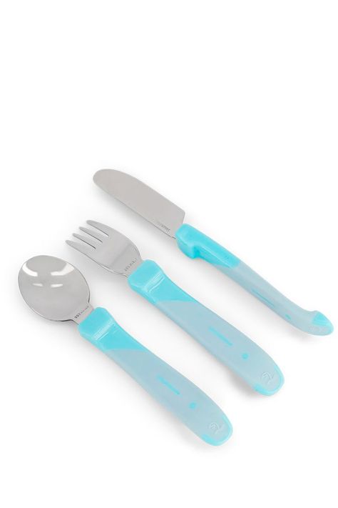 Servicio de acero inox Twistshake 12+m azul-1