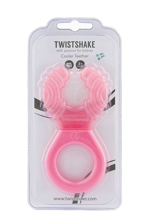 Mordedor frío Twistshake 2+m rosado-2