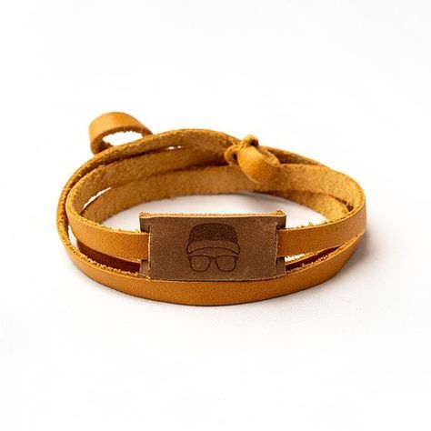 Strap de Cuero So Long Tiger (Amarillo Mostaza)-1