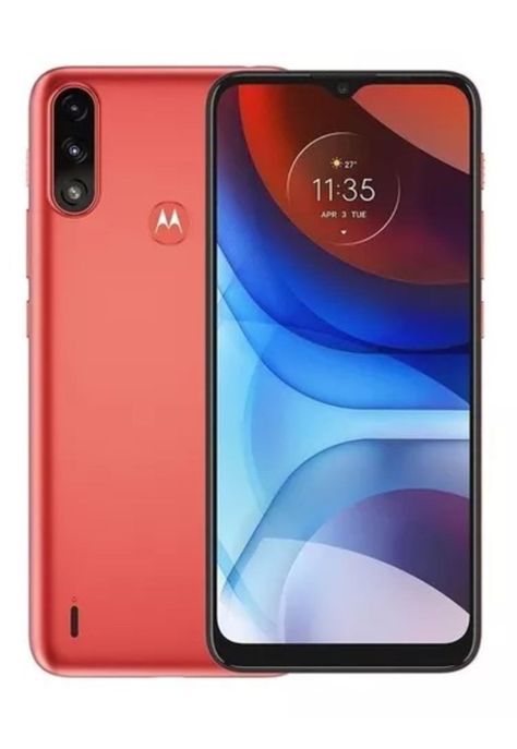 Celular Smartphone Moto E7i Power /2GB/32GB / Naranja (Reacondicionado)-0