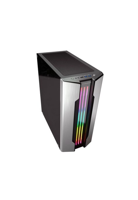 Gabinete Cougar/ Gemini S ARGB con Ventana/ ATX/CEB/EATX/micro ATX/Mini-ITX/UB 2.0/3.0/ Plata-2