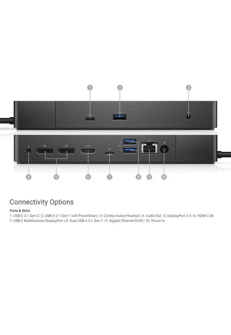 Docking Station Dell WD19 USB-C-1