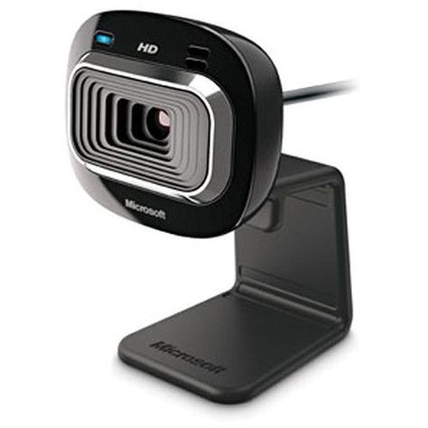 Microsoft Webcam LifeCam HD-3000, 1280 x 720 Pixeles, USB 2.0, Negro-1