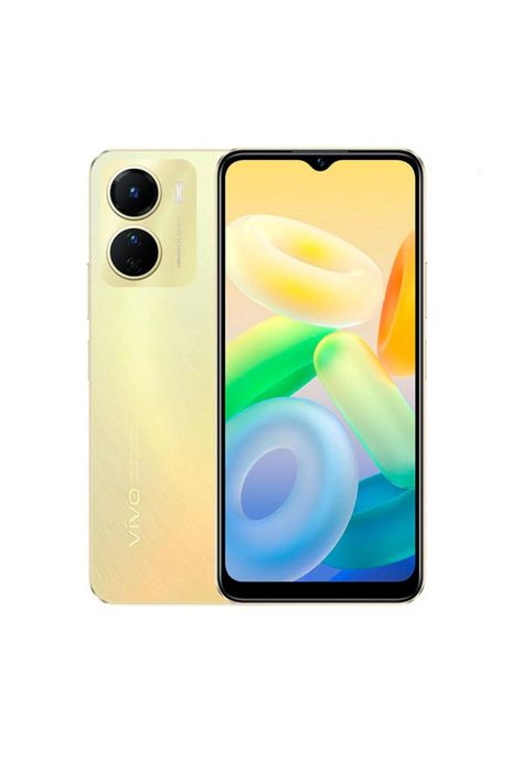 Celular Smartphone/ Vivo Y16/ 4GB/64GB/ Dorado(Reacondicionado)-0