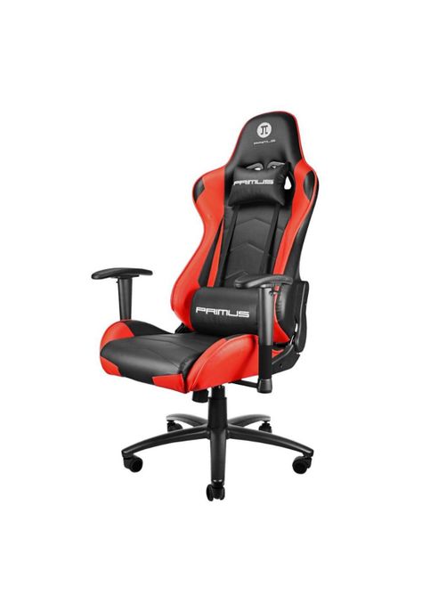 Silla Gamer Primus Thronos 100T Rojo reclinación 135º / Hasta 120kg-2