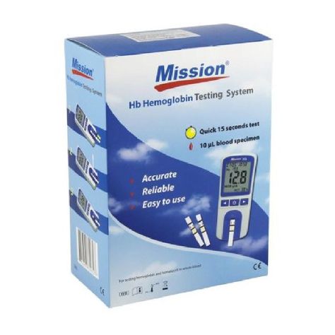 Medidor Digital de Hemoglobina y Hematocrito Anemia - Kit Completo-1