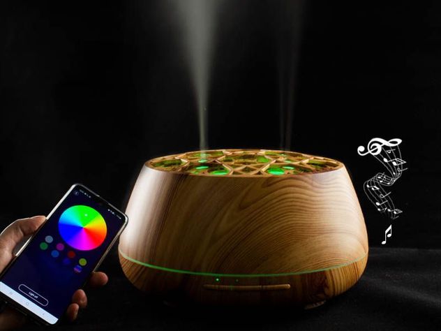 Difusor de Aroma con música -7