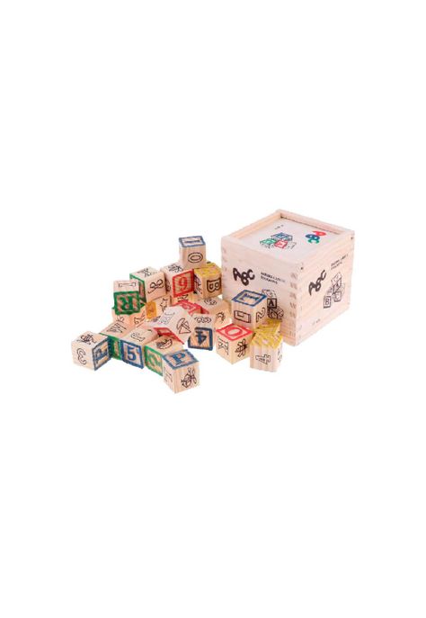 Juguete Madera Cubo 48 piezas-0