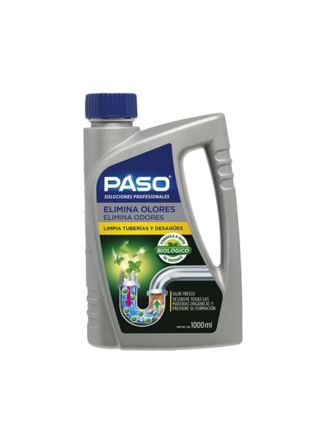 Desatascador cañerías elimina olores biológico preventivo 1l-0