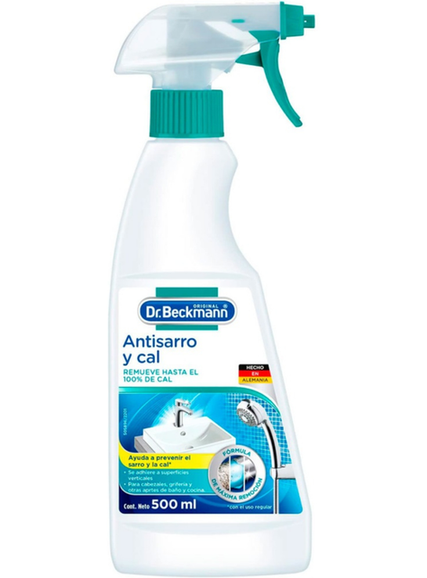 Limpiador Antisarro Dr. Beckmann: Elimina la Cal en Baño y Cocina 500ml-0