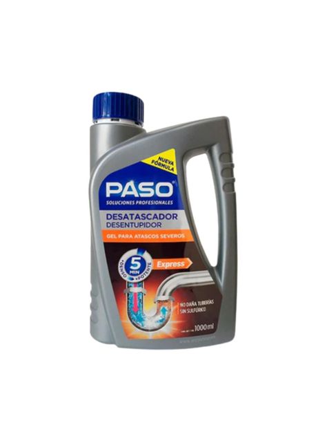 Destapa Desatasca Cañerias Atascos Severos Gel 1l-0