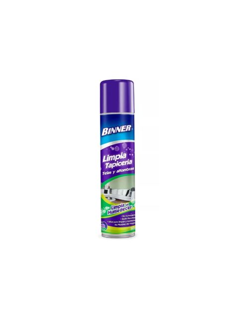 Limpiador tapicería, telas y alfombras 400ml binner-0