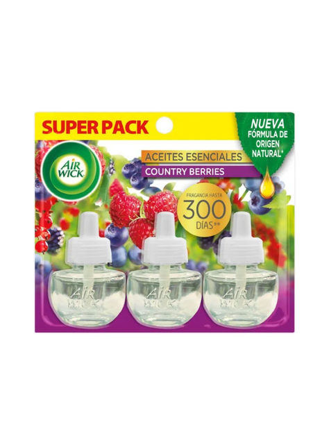 Recarga Desodorante Electrico Berries Airwick 3 Un-0