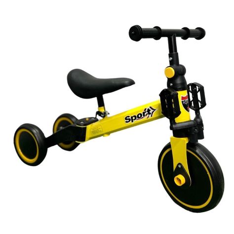 Bicicleta Aprendizaje Corre Pasillo Triciclo Infantil 3 En 1-0