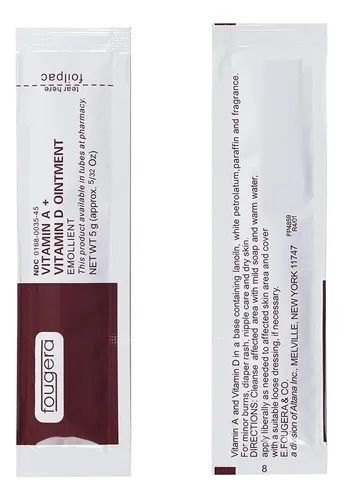 Crema Fougera Vitamina A, D Tatuaje Microblading 10 Pzs-2