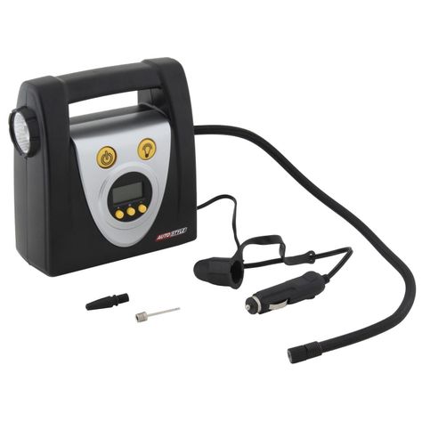 Compresor De Aire Digital 12 V Autostyle Color Negro Fase Eléctrica Monofásica Frecuencia 0 Mhz-1