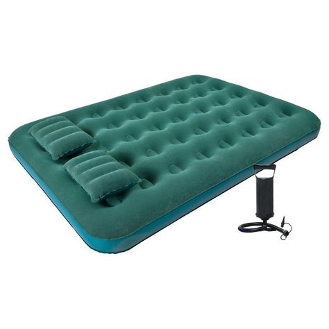 Colchón Inflable Doble Klimber + Inflador + 2 Almohadas-0