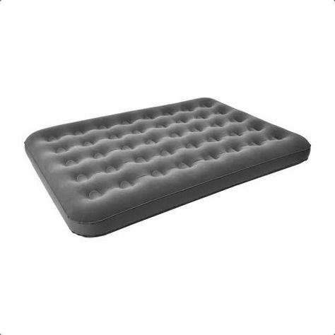 Colchon Inflable Matrimonial 2 Plazas Doble Klimber Color Gris-0