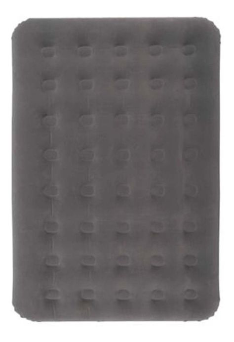 Colchon Inflable Matrimonial 2 Plazas Doble Klimber Color Gris-2