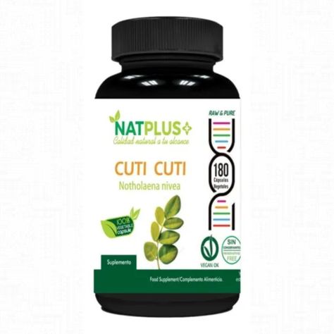 Cuti Cuti 180 Cápsulas De 450mg 100% Natural Diabetes Insulina-0