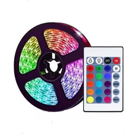 Cinta Luz Led Strip 2835 Multicolor 5 Metros Decoración New-0